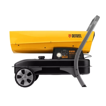 Дизельная тепловая пушка DHG-45i, 45 кВт, 1000 м3/ч, прямой нагрев, электронный термостат Denzel 96485 купить в Сургуте