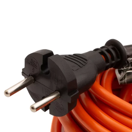 Удлинитель-шнур силовой Сибртех 30 м, 6А, тип УХз6, ПВС, 1 розетка без заземления 95813 купить в Сургуте