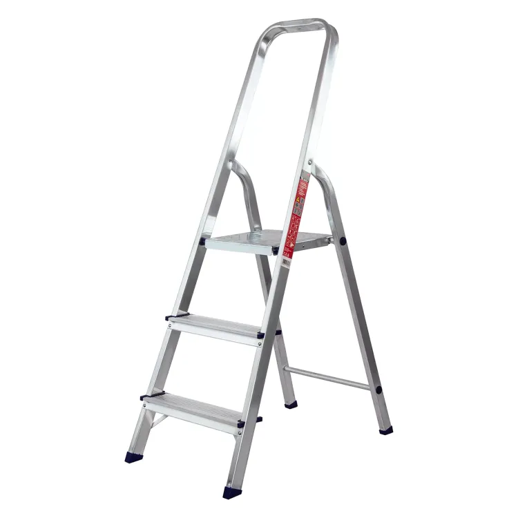 Стремянка усиленная MTX 9771277, 3 ступени, алюминиевая, Россия купить в Сургуте