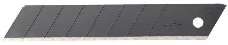 Лезвие OLFA BLACK MAX сегментированное, 8 сегментов, 18х100х0,5мм, 50шт OL-LBB-50B купить в Сургуте
