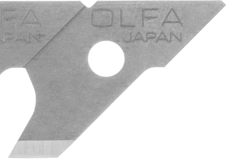 Лезвие OLFA перовое для CMP-1, 5х24,5х0,5мм, 15шт OL-COB-1 купить в Сургуте