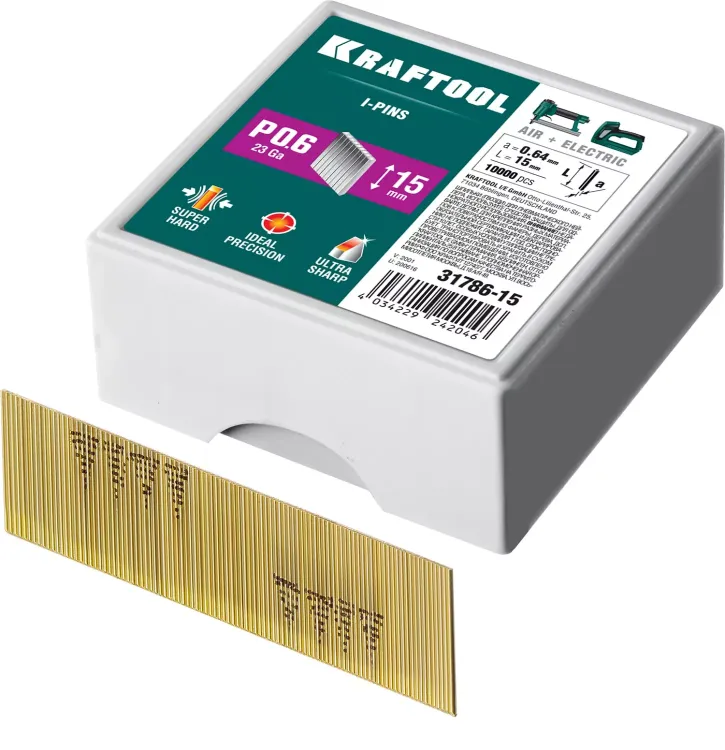 Шпильки тип 23GA (P0.6) 10 000 шт 31786-15 купить в Сургуте