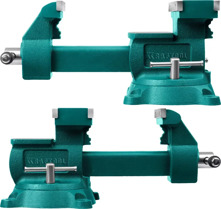 Тиски KRAFTOOL Reversible слесарные 32705-165 купить в Сургуте