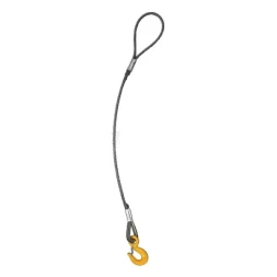 Строп канатный одноветвевой 1СК 5 т L=2.5 м с кч din 7.0 т опрессовка