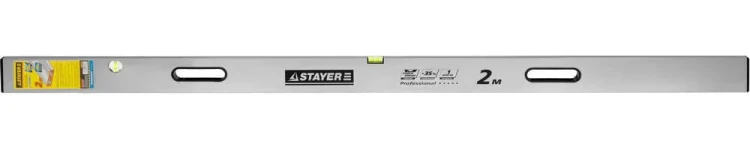 Правило-уровень с ручками GRAND, 2 м, STAYER Professional 10752-2.0 10752-2.0 купить в Сургуте