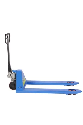 Тележка гидравлическая широковильная 2500 кг 1220х685 мм полиуретановые колеса TOR RHP(BF) PRO 1010177 купить в Сургуте