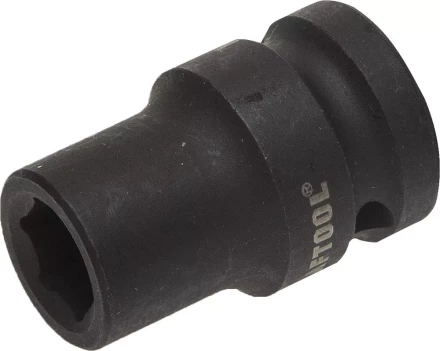 Торцовая головка KRAFTOOL &quot;INDUSTRIE QUALITAT&quot; ударная (1/2&quot;), FLANK, Cr-Mo, фосфатированная, 11 мм 27940-11 купить в Сургуте