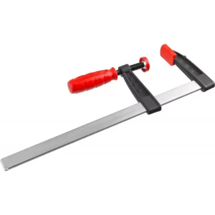 Струбцина ЗУБР &quot;МАСТЕР&quot;, тип &quot;F&quot;, пластмассовая ручка, стальная закаленная рейка, 80х300мм 32150-080-300 купить в Сургуте