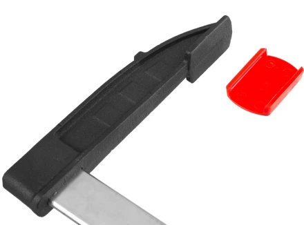 Струбцина ЗУБР &quot;МАСТЕР&quot;, тип &quot;F&quot;, пластмассовая ручка, стальная закаленная рейка, 80х300мм 32150-080-300 купить в Сургуте