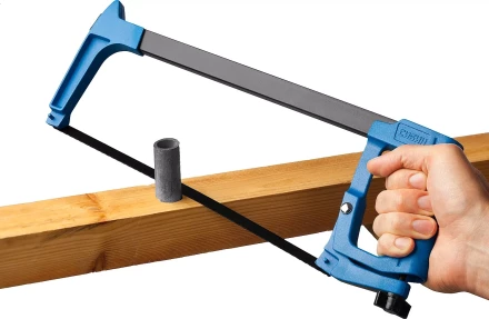 Ножовка по металлу СИБИН, рычажное натяжение, металлическая рукоятка, 300 мм 15783 купить в Сургуте