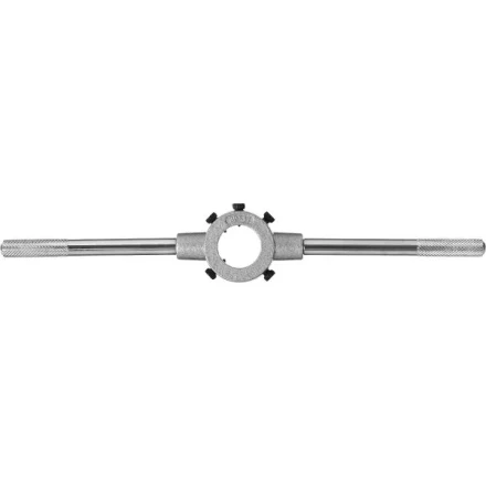 Плашкодержатель, ЗУБР Мастер 28141-30, с центровочными и прижимными винтами, 30х11мм для М10, L - 275мм 28141-30_z01 купить в Сургуте