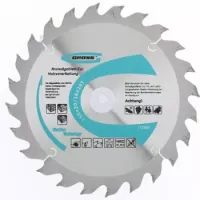 Пильный диск по дереву 160 x 20/16 x 24Т GROSS 73307