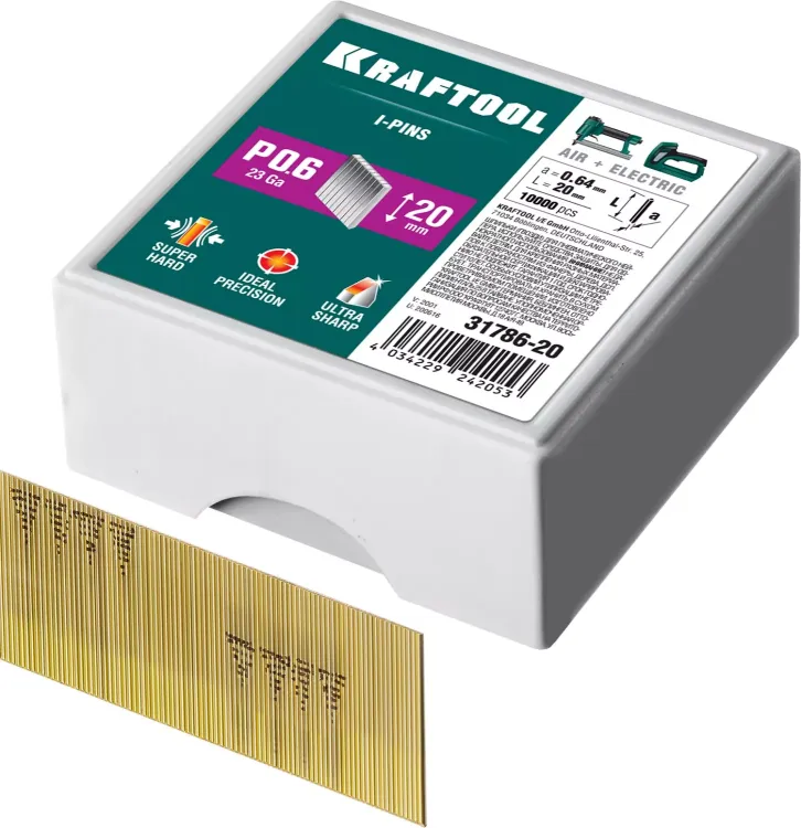 Шпильки тип 23GA (P0.6) 10 000 шт 31786-20 купить в Сургуте
