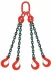 Строп цепной четырехветвевой 4СЦ 26.5 т L=5.5 м 8 кл с ОВ 26.5т купить в Сургуте