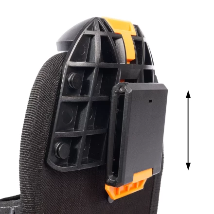 Быстросъемная поясная сумка модульного типа на клипсе с широким держателем КВТ СМ-08 (91981) купить в Сургуте