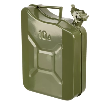 Канистра для топлива, металлическая, толщина стенок 0,8мм, 10 литров Россия 53141 купить в Сургуте