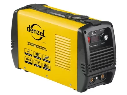 Инверторный аппарат дуговой сварки ММА-160 160 А ПВР 60% диам. 1,6-4 мм  Denzel 94330 купить в Сургуте