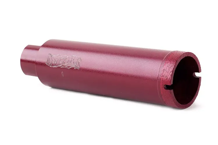 Сегментная алмазная коронка MESSER REDLINE по граниту диаметр 62 мм длина 100 мм купить в Сургуте