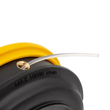 Катушка для мотокосы, полуавтомат.,легкая загрузка лески, гайка M10x1,25, алюм.кнопка Kronwerk 96355 купить в Сургуте