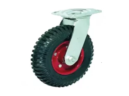 Колесо литое резиновое 200 мм PP200 с протектором, без кронштейна 1031465 купить в Сургуте