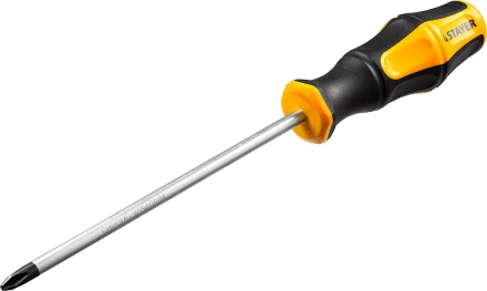 Отвертка STAYER &quot;MASTER&quot; &quot;HERCULES&quot;, Сr-V, противоскользящая рукоятка, PH2x150мм 25052-2-15_z02 купить в Сургуте