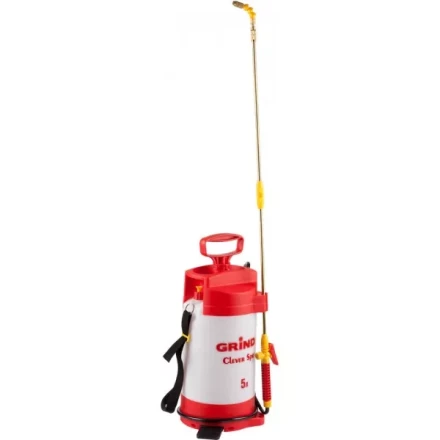 Опрыскиватель GRINDA садовый &quot;Clever Spray&quot;,5 л, с латунным  телескоп. удлинителем и упорами для ног 8-425155_z01 купить в Сургуте