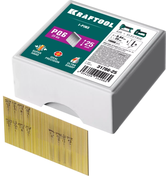 Шпильки тип 23GA (P0.6) 10 000 шт 31786-25 купить в Сургуте