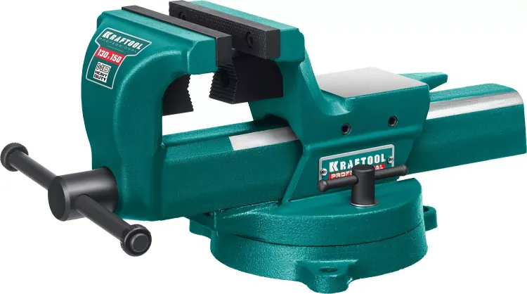 Тиски KRAFTOOL FORGE кованные стальные 32700-150 купить в Сургуте