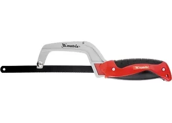 Ножовка по металлу, 250 мм, обрезиненная рукоятка MATRIX 775605 купить в Сургуте