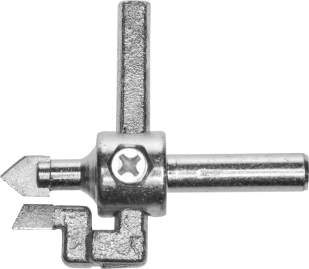 Сверло STAYER &quot;MASTER&quot; регулир, однорезцовое, по кафелю,&quot;Балеринка&quot;, d=20-90мм, в блистере 3330_z01 купить в Сургуте