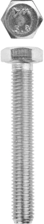 Болт ЗУБР &quot;МАСТЕР&quot; с шестигранной головкой, ГОСТ 7798-70, класс прочности 5.8, оцинкованный, M12x80мм, 5кг 303080-12-080 купить в Сургуте