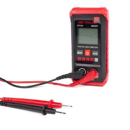 Мультиметр цифровой компактный КВТ SMART KT 123 с автоматическим выбором режимов и пределов измерений (88550) купить в Сургуте
