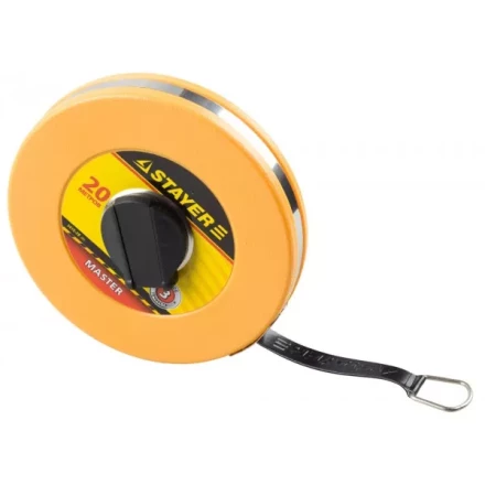 Мерная лента STAYER &quot;MASTER&quot; F-20, фиберглассовое двустороннее полотно, 20м 3415-20_z01 купить в Сургуте
