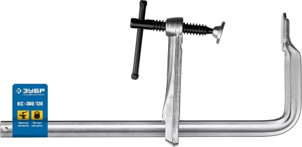 ЗУБР КС-300/120, F, 300 х 120 мм, цельнокованая струбцина F, Профессионал (32157-120-300) купить в Сургуте