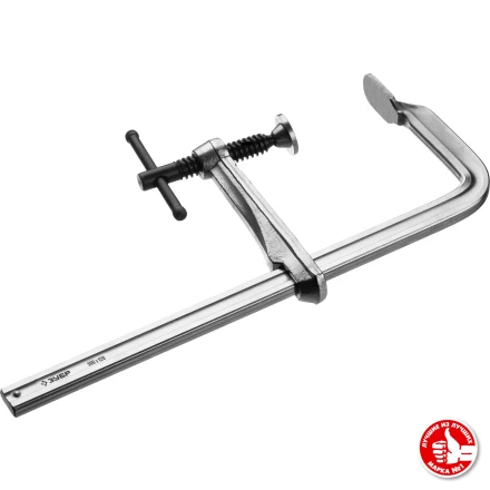 ЗУБР КС-300/120, F, 300 х 120 мм, цельнокованая струбцина F, Профессионал (32157-120-300) купить в Сургуте