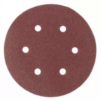 Круг абразивный на ворсовой подложке под липучку перфорированный P 400 150 мм 5 штук MATRIX 73849 купить в Сургуте