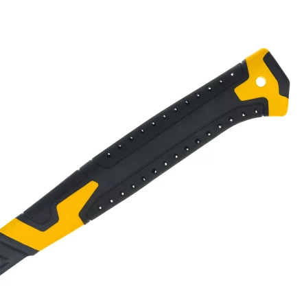 Топор цельнокованый 600 г Denzel 21499, двухкомпонентная обрезиненная рукоятка купить в Сургуте