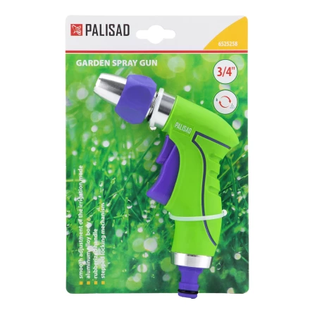 Пистолет-распылитель Palisad , регулируемый, металлический корпус, 6525258 купить в Сургуте