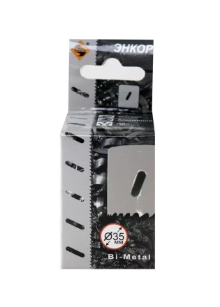 Коронка Bi-Metal Ф35 мм М3 Энкор 24135 купить в Сургуте