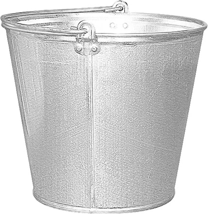 Ведро, 9 л, оцинкованное  СИБРТЕХ Россия 67590 купить в Сургуте