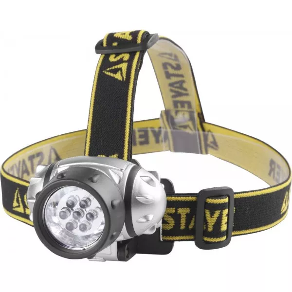 Фонарь STAYER "STANDARD" налобный светодиодный, 7LED, 3 режима, 3ААА 56572 купить в Сургуте