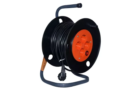 Удлинитель электрический силовой катушка 30м 4 роз ЭНКОР 1/2 69602 купить в Сургуте