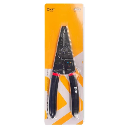 Многофункциональный стриппер КВТ WS-01F для снятия изоляции с проводов 0.5–4.0 мм (101541) купить в Сургуте