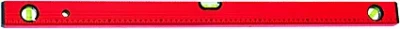 Уровень алюминиевый 400 мм 3 глазка красный линейка MATRIX 33220