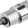 Торцовая бита-головка KRAFTOOL "INDUSTRIE QUALITAT", материал S2, HEX, сатинированная, 1/2", H4 27908-04_z01 купить в Сургуте