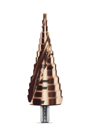 ЗУБР КОБАЛЬТ 4-39мм, 14 ступеней, винтовая проточка, сверло ступенчатое, серия Профессионал(29674-4-39-14) купить в Сургуте