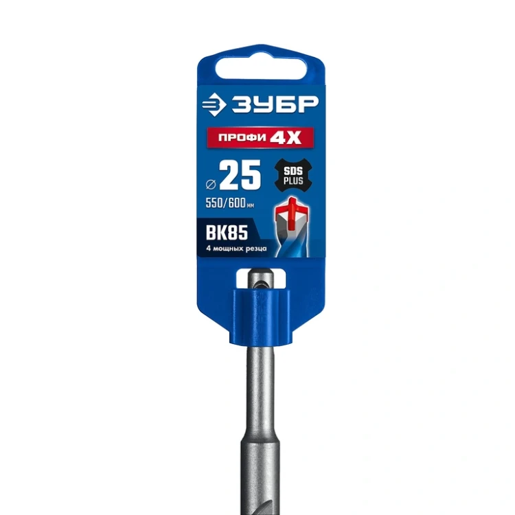 ЗУБР ПРОФИ-4Х 25x600 мм, SDS-plus бур (29313-600-25) купить в Сургуте