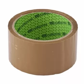 Клейкая лента &quot;Эксперт&quot; 45 мкм 36 мм х 60 м цвет коричневый Сибртех 88723 купить в Сургуте