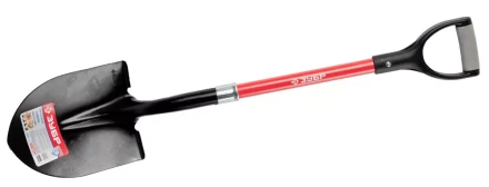 Лопата ЗУБР &quot;МАСТЕР&quot; САДОВОД штыковая, фиберглассовый черенок, пластиковая рукоятка, 295x215x1000мм 39547_z01 купить в Сургуте