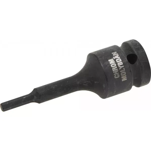 Торцовая головка KRAFTOOL "INDUSTRIE QUALITAT" ударная (1/2"), HEX, Cr-Mo, фосфатированная, H4 27950-04 купить в Сургуте